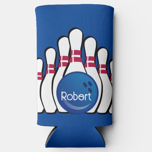 Bowling Design Seltzer Koelbox Blikjeskoeler (Voorkant)