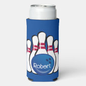 Bowling Design Seltzer Koelbox Seltzer Blikjeskoeler (Seltzer Achterkant)