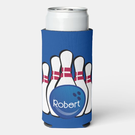 Bowling Design Seltzer Koelbox Seltzer Blikjeskoeler (Seltzer Achterkant)