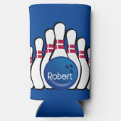 Bowling Design Seltzer Koelbox Seltzer Blikjeskoeler (Achterkant)