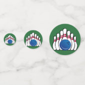 Bowling Design Table Confetti (Voorkanten)
