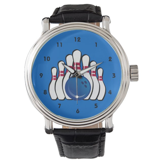 Bowling Design Watch Horloge (Voorkant)