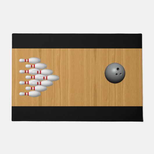 Bowling Deurmat (Voorkant)