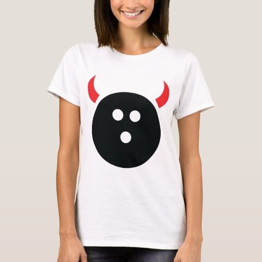 Bowling Devil T-shirt (Voorkant)