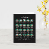 Bowling Emomotion Blank-kaarten Kaart (Gele Bloem)