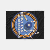 Bowling en biljart - 2 LL Fleece Deken (Voorkant (Horizontaal))