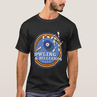 Bowling en biljart - 2 LL T-shirt