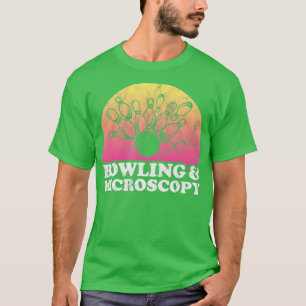 Bowling en microscopie t-shirt