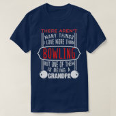 Bowling en opa zijn t-shirt (Design voorkant)