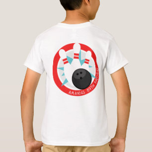 Bowling Event Shirt met naam op voorvak