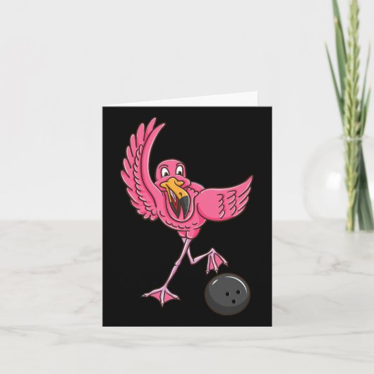 Bowling Flamingo 1 Kaart (Voorkant)
