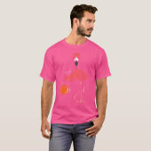 Bowling Flamingo Bowling Speler Jongens Meisjes Ki T-shirt (Voorkant volledig)