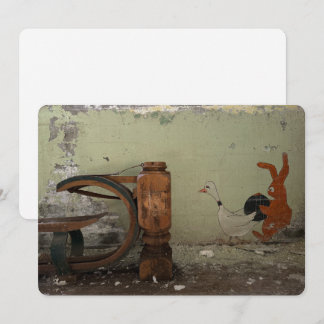 Bowling Flat Holiday Card Feestdagenkaart