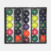 Bowling Fleece Blanket (Voorkant (Horizontaal))
