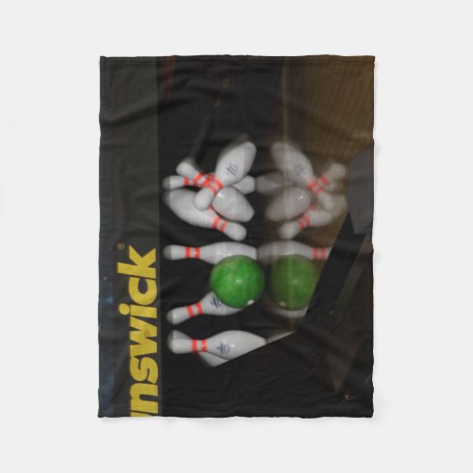 Bowling Fleece Blanket (Voorkant)