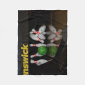 Bowling Fleece Blanket Deken (Voorkant)