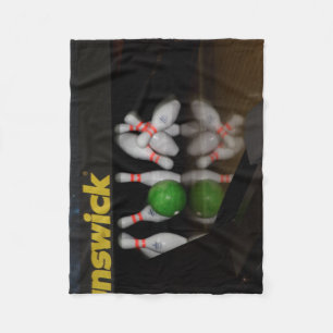 Bowling Fleece Blanket Deken