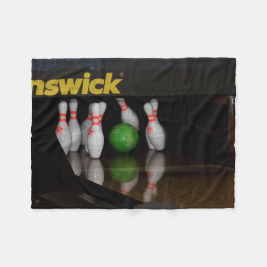 Bowling Fleece Deken (Voorkant (Horizontaal))