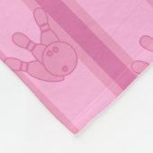 Bowling Fleece Deken (Hoek)
