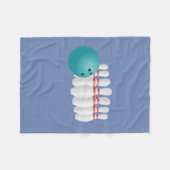 Bowling Fleece Deken (Voorkant (Horizontaal))