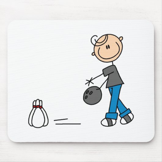 Bowling for a Strike Mousepad Muismat (Voorkant)