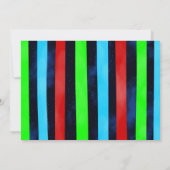 Bowling foto uitnodiging (Achterkant)