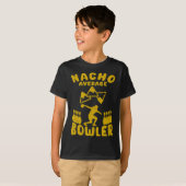 Bowling Funny Nacho Gemiddelde Bowler Cinco de May T-shirt (Voorkant volledig)