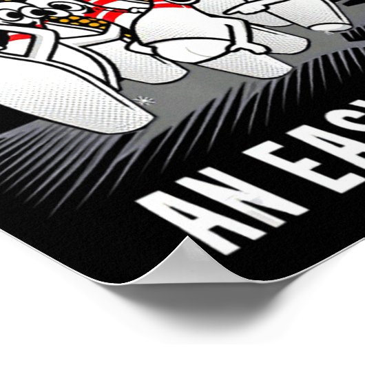 Bowling Funny When You Miss An Easy Spare Poster (Hoek)