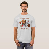 Bowling - ga uit mijn weg t-shirt (Voorkant volledig)