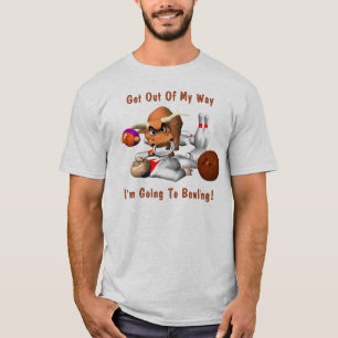 Bowling - ga uit mijn weg t-shirt