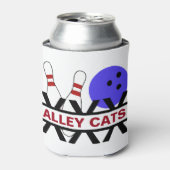 Bowling Gepersonaliseerd Blikjeskoeler (Blikje Voorkant)