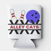 Bowling Gepersonaliseerd Blikjeskoeler (Achterkant)