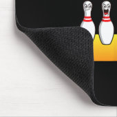 Bowling geschenken voor mannen Funny Bowler Design Muismat (Hoek)