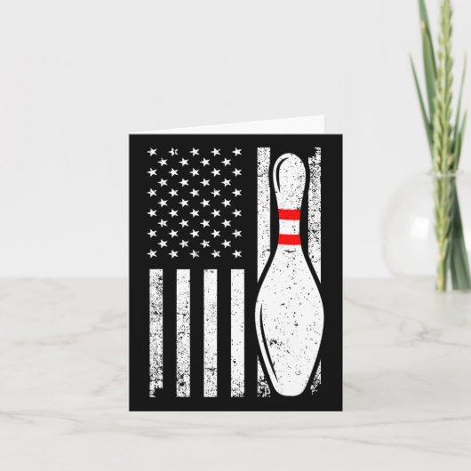 Bowling Gift Bowler Accessoires Bowling Team Stuff Kaart (Voorkant)