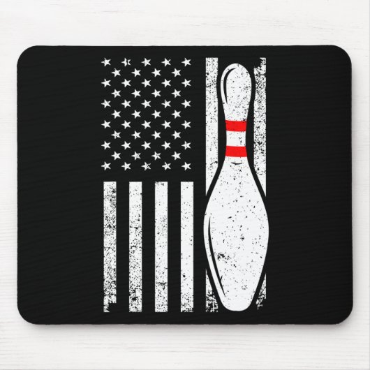 Bowling Gift Bowler Accessoires Bowling Team Stuff Muismat (Voorkant)