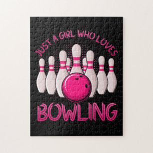 Bowling Gift for Girls Women Bowling Game Bowlers Legpuzzel