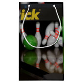 Bowling Gift-tas Klein Cadeauzakje (Achterkant)