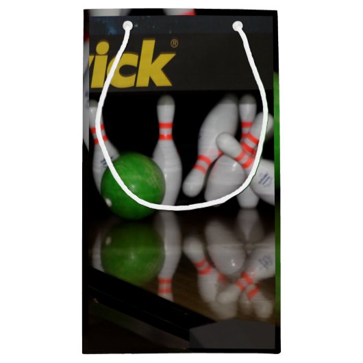 Bowling Gift-tas Klein Cadeauzakje (Achterkant)
