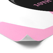 Bowling Girl Birthday Poster (Hoek)