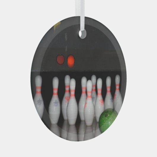 Bowling Glas Ornament (Voorkant Rechts)