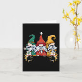 Bowling Gnomes Bowling LL Bowling Pins Bowler Kaart (Gele Bloem)