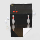 Bowling Golf Towel Golfhanddoek (Insitu)