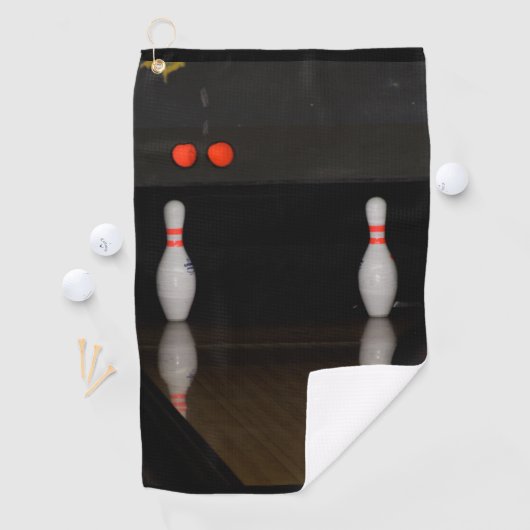 Bowling Golf Towel Golfhanddoek (Insitu)