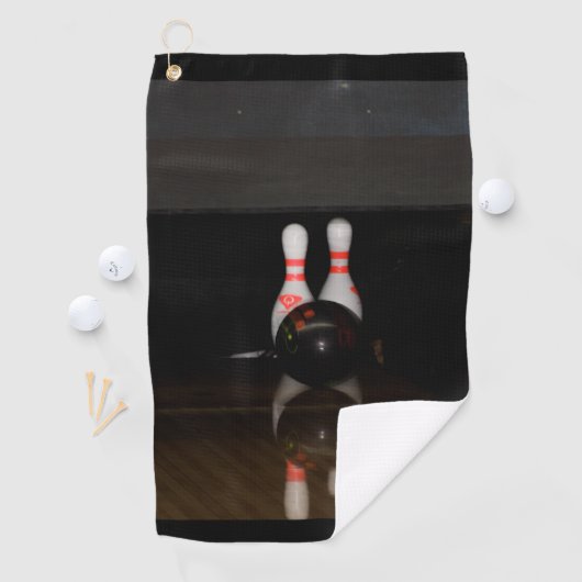 Bowling Golf Towel Golfhanddoek (Insitu)