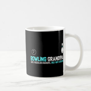 Bowling Grandpa Fun Cute League Gift  Koffiemok