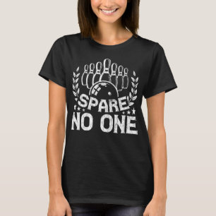 Bowling grappige reserve niemand grafisch voor bow t-shirt