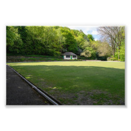 Bowling Green Allan Park, Sowerby Bridge Foto Afdruk