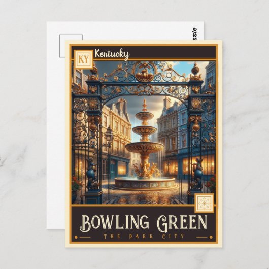 Bowling Green, Kentucky |  Briefkaart (Voorkant / Achterkant)