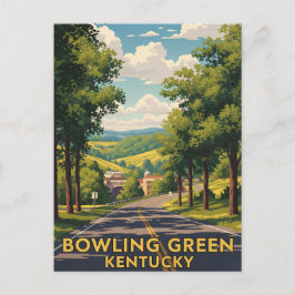 Bowling Green Kentucky Reizen Briefkaart