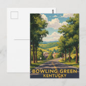 Bowling Green Kentucky Reizen Briefkaart (Voorkant / Achterkant)